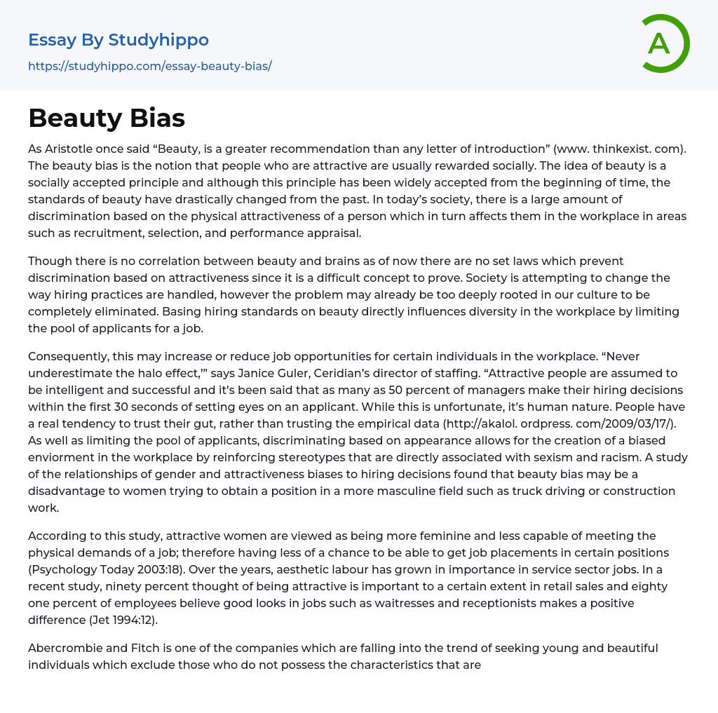 essay about beauty of life