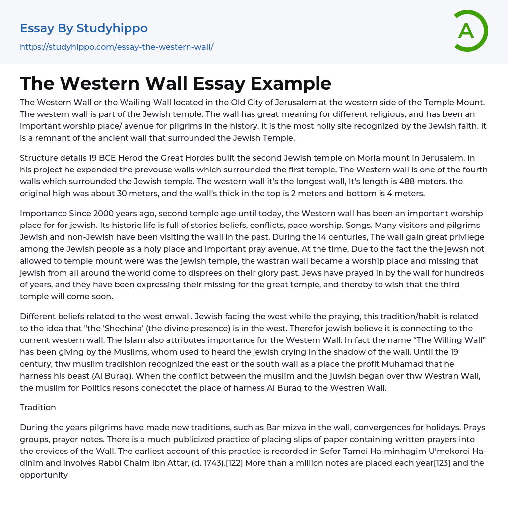 case western essay examples