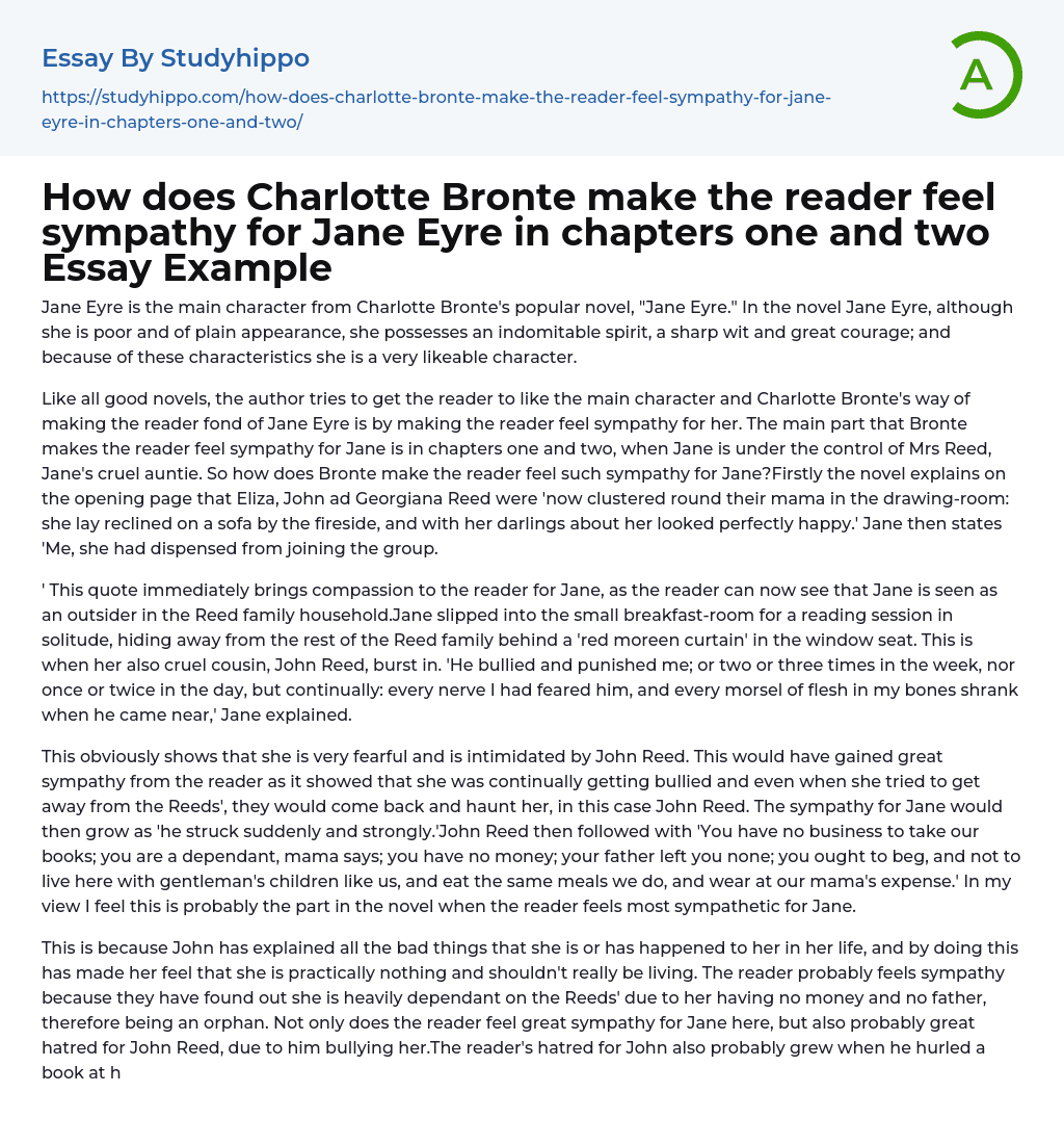 Jane Eyre: A Tale of Courage and Strength
