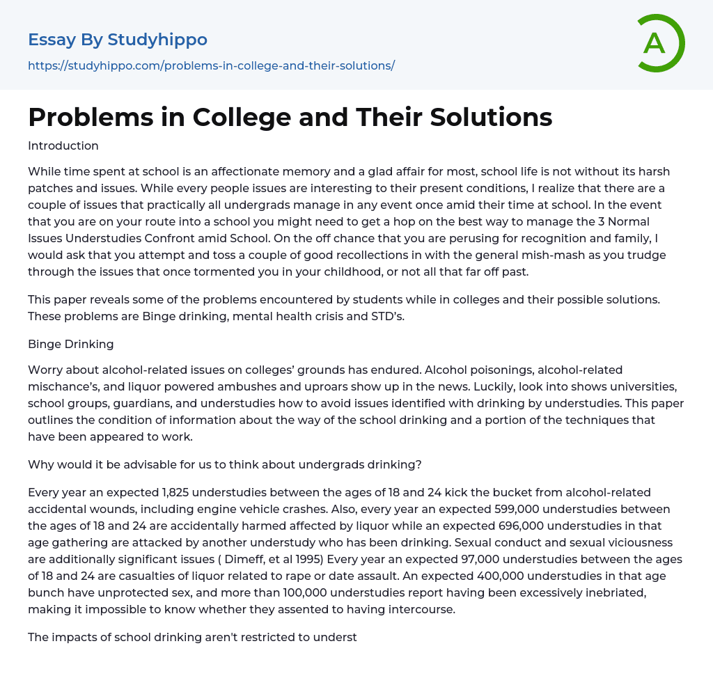 college essay word problems