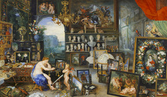 Allegory of Sight 1618 25 x 43 in