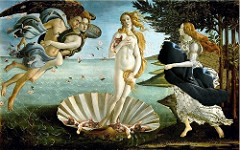 Birth of Venus 1486 6 x 9 ft
