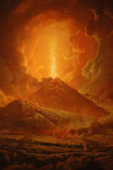 Mountain that exploded in Pompeii in 79 CE