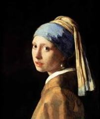 Name the Dutch artist who painted the work Girl with a Pearl Earring ...