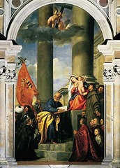 Pesaro Madonna 1519-1526 16 x 9 ft