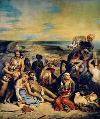 Scenes from the Massacre at Chios 1823-1824 14 x 12 ft