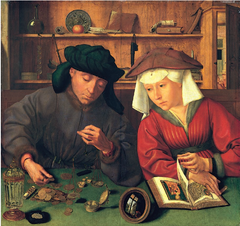 The Banker and His Wife 1514 33 x 45 in