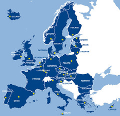 The Economic and political union known as the European Union was established in 1993.