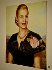The higher social classes loved Eva Peron as much as the lower social classes.