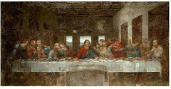 The Last Supper 1495-1498 15 x 29 ft