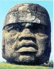 This Colossal Olmec Head is an example of substractive sculpture ... carved in what kind of stone?