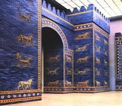 This remarkable gate was taken in pieces and transported from Bablylon to ______________, where it was reassembled and now is part of the Pergamon Museum collection.