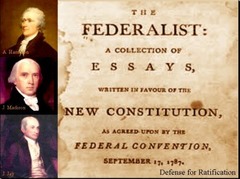 What name were the Federalist Papers papers released under?