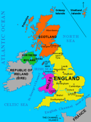 Which area is not considered part of the British Isles?