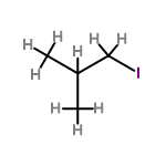 1-Iodo-2-methylpropane C4H9I structure - Flashcards | StudyHippo.com