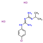 C11H18Cl3N5 structure