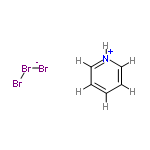 C5H6Br3N structure