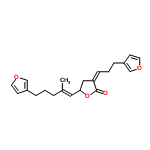 C21H24O4 structure