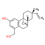 C19H26O2 structure