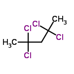 C5H8Cl4 structure