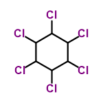 C6H6Cl6 structure