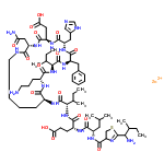 C66H103N17O16SZn structure