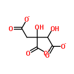 C6H5O8 structure