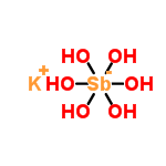 H6KO6Sb structure