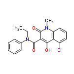 C19H17ClN2O3 structure