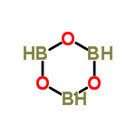 H3B3O3 structure