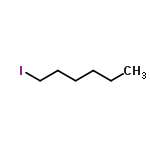 C6H13I structure