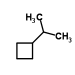 Isopropylcyclobutane C7H14 structure - Flashcards | StudyHippo.com