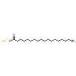 C18H35NaO2 structure