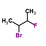 C4H8BrF structure