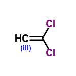 1,1-dichloroethylene C2HCl2 structure - Flashcards | StudyHippo.com