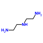 C4H13N3 structure