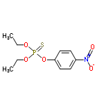 C10H14NO5PS structure