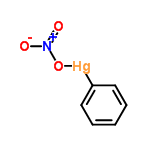 C6H5HgNO3 structure