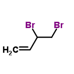 C4H6Br2 structure