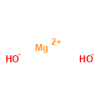 H2MgO2 structure