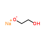 C2H5NaO2 structure