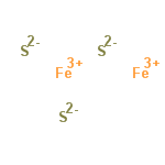 Fe2S3 structure