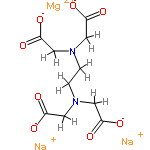 C10H12MgN2Na2O8 structure