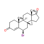 C19H25BrO2 structure