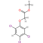 C9H7Cl3O3 structure
