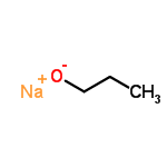 C3H7NaO structure