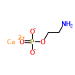 C2H6CaNO4P structure