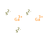 Ga2S3 structure