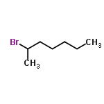 C7H15Br structure