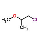 C4H9ClO structure